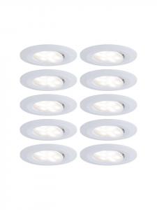 Встраиваемый светодиодный светильник Calla, базовый комплект, поворотный Paulmann