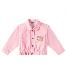 Джинсовая куртка Teddy Bear Moschino Kids, Sugar Rose
