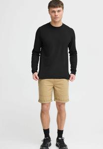 Футболка с длинным рукавом SDODATTEN Solid, черный