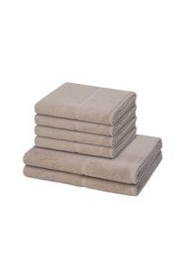 4 полотенца и 2 банных полотенца в наборе из 6 жемчужин MöVe