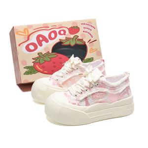 OAOQ Высокие, износостойкие, легкие и дышащие женские лоу-топы в стиле Chanel розового цвета, цвет Chanel-Inspired Pink