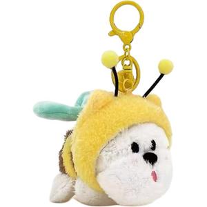 Плюшевый кулон летающая пчека щенок высота 15см Whoops