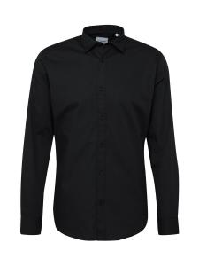 Деловая рубашка JACK & JONES Slim fit Business Shirt JJJOE, черный