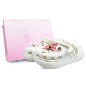 Crocs Кроссовки Crush Clog унисекс белый