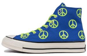 Кеды Chuck 70 Converse High 'Unleash Peace - Royal Ghost Green'