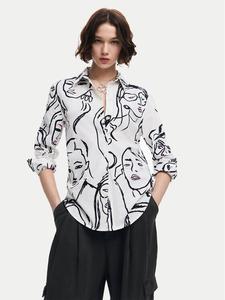 Рубашка стандартного кроя Desigual, белый