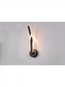 Reality Leuchten Настенный светильник GINKO в матово-черном цвете