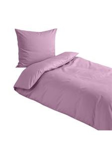 Чистое постельное белье лилового цвета Traumschlaf, 155 x 220 + 80 x 80 см
