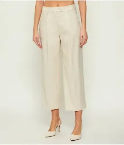 Брюки loose fit Marc Cain, бежевый