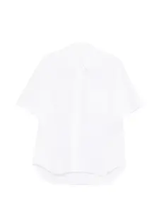 Рубашка с короткими рукавами и карманом Jil Sander, белый