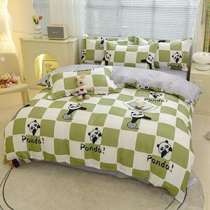 FUANNA Комплект постельного белья, 180 см, 4 предмета