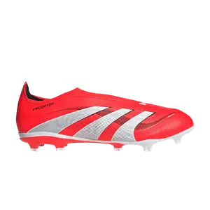 Кроссовки adidas Predator League Laceless FG MG Pure Victory Pack, красный