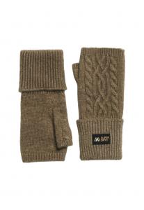 Перчатки без пальцев Superdry, оливковый