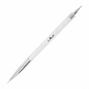 Кисть для украшения Molly Lac со стразами-щупом 2 в 1, белая № 0