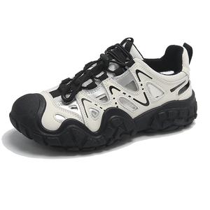 Кроссовки для бега с низким верхом, устойчивые к скольжению, для детей и подростков HBRK, черный