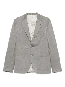 Пиджак с накладными карманами ETRO, серый
