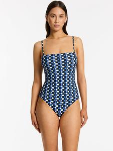 Купальник Jets, черный/синий