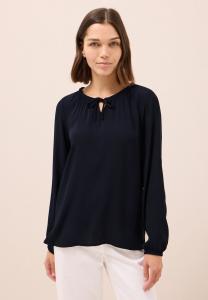 Блуза Cecil CREPE, Blau/Dark Blue