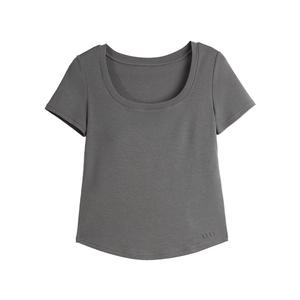 Футболка с коротким рукавом Women's ELLE, темно-серый