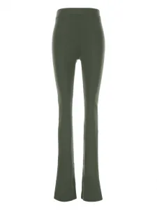 Клешированные леггинсы K-Way, зеленый