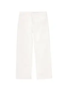 Белые брюки-чинос Fortela