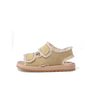 Детские сандалии ABC DOUKIDS с нескользящей подошвой и дышащими свойствами ABCdoukids, коричневый