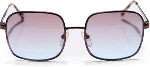 Солнцезащитные очки Blackburn в итальянском стиле, квадратной формы, ретро, ​​для мужчин и женщин. Модные классические солнцезащитные очки с защитой от УФ-излучения UV400, Tan/Blue