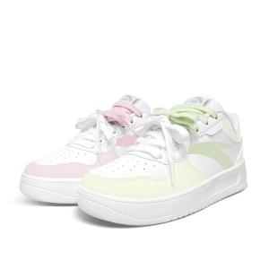 ANTA Свободные, нескользящие, износостойкие, низкие, унисекс, кроссовки для скейтбординга, зеленые, розовые, разные цвета