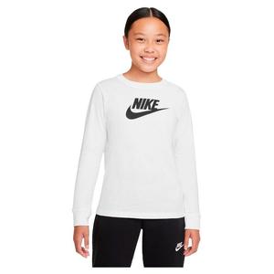 Лонгслив с длинным рукавом Nike Sportswear, белый