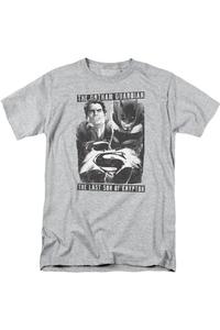 Футболка с коротким рукавом для взрослых Batman V Superman Guardian V Son Gildan, цвет athletic heather