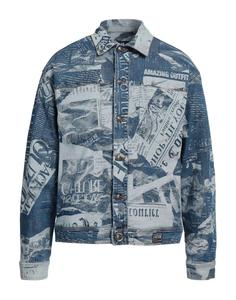 Джинсовая рубашка Versace Jeans Couture, синий