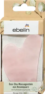 Гуа Ша Y-камень розовый кварц 1 шт. ebelin