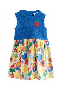 Вязаное платье REGULAR FIT - 2-IN-1 Next, синий