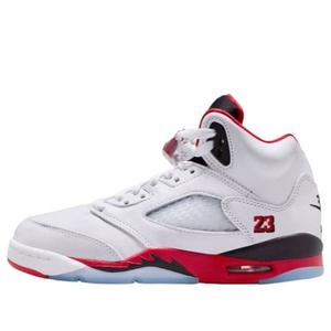 Кроссовки (GS) Air Jordan 5 Retro 'Fire Red Black Tongue 2025'