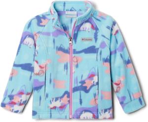 Детская флисовая куртка Columbia Kids Benton Springs II с принтом, Aquamarine Uninature