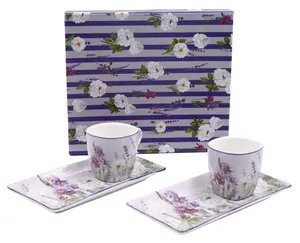 Набор посуды HOME ELEMENTS, фиолетовый