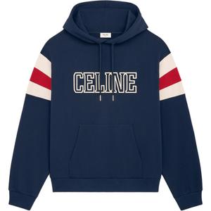 Худи с логотипом CELINE, синий