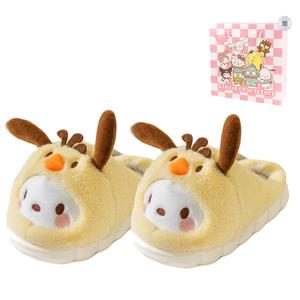 Домашние тапочки Hello Kitty Sanrio, желтый