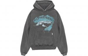 REPRESENT ПРЕДСТАВИТЬ Мужская толстовка, Серый