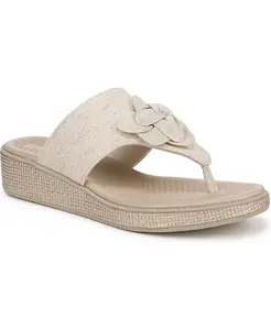 Женские сандалии-слипоны Bloom на клиновидной подошве, моющиеся LifeStride, коричневый/бежевый