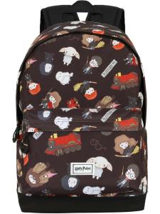 Warner Bros. Рюкзак 'Harry Potter Cute' в черном цвете