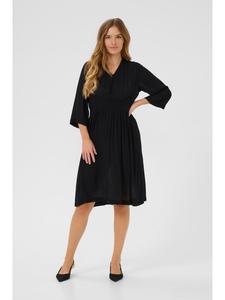 Платье KAmariah, стандартного кроя, насыщенного черного цвета Kaffe