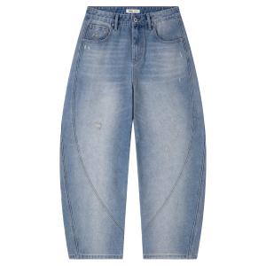 Jeep Джинсы Unisex P755MWNN96 Blue Moderate Wide Leg
