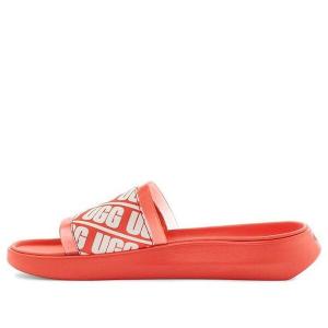 Модные сандалии ruette beach оранжево-красные тапочки Ugg, оранжевый