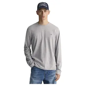 Лонгслив Gant Reg Shield, серый
