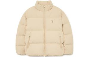 Пуховик унисекс MLB, Конопляно-бежевый