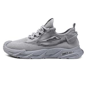 Скользоустойчивые, износостойкие, дышащие, легкие мужские кеды Low Top Frank Mully, серый