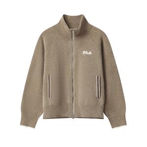 FILA Оригинальная куртка женская бобовая коричневая, Bean Brown