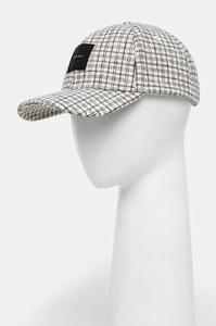 Кепка Calvin Klein с хлопковым козырьком, бежевый