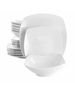 Набор столовых приборов Newman из 18 предметов, сервиз на 4 персоны Elama, white